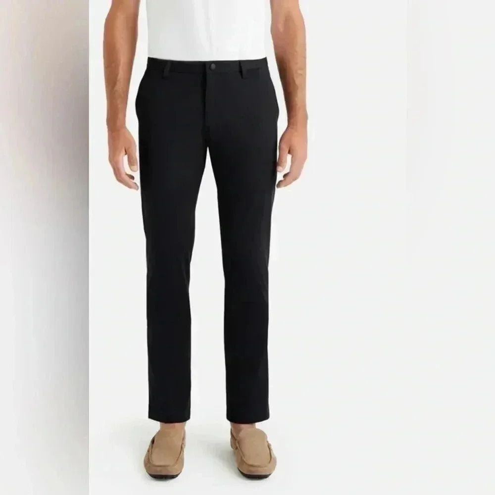 RHONE Slim Commuter Pants Sz 35 Black‎